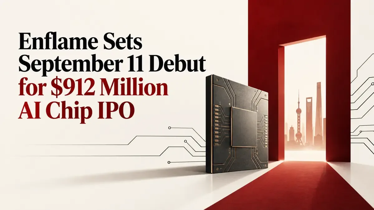 Enflame Sets September 11 Debut for $912 Million AI Chip IPO