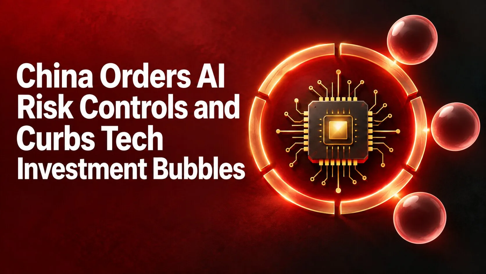 China Orders AI Risk Controls and Curbs Tech Investment Bubbles