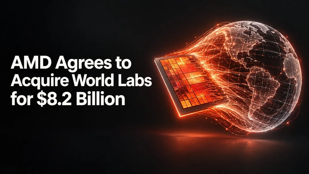 AMD Agrees to Acquire World Labs for $8.2 Billion