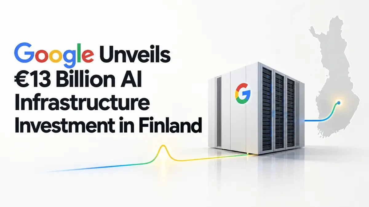 Google Unveils €13 Billion AI Infrastructure Investment in Finland