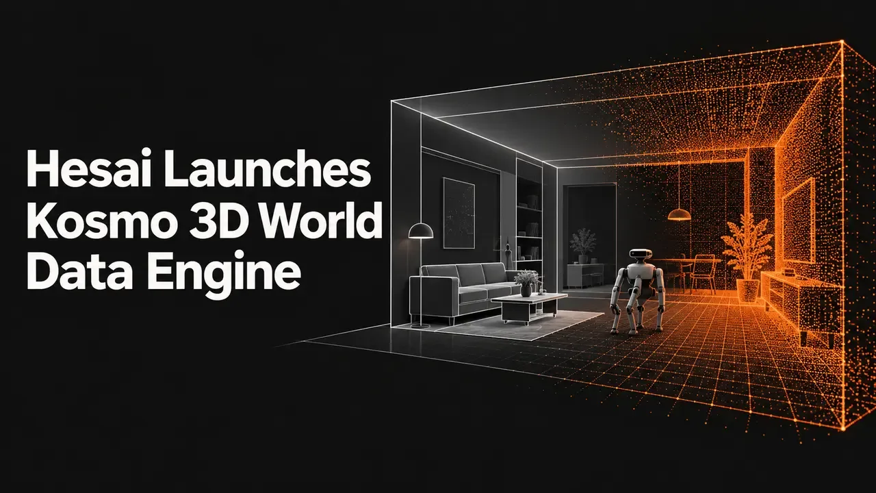 Hesai Launches Kosmo 3D World Data Engine