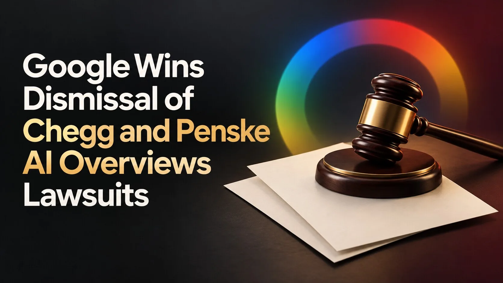 Google Wins Dismissal of Chegg and Penske AI Overviews Lawsuits