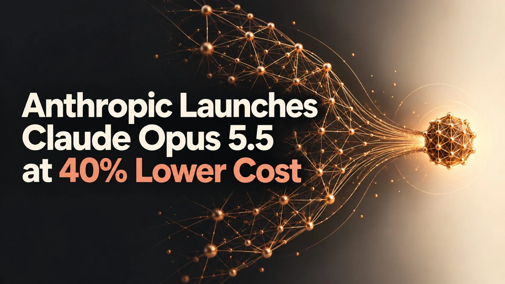 Anthropic Launches Claude Opus 5.5 at 40% Lower Cost
