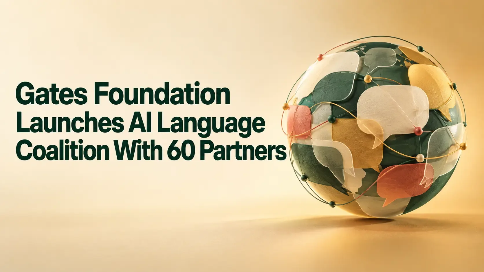 Gates Foundation Launches AI Language Coalition With 60 Partners