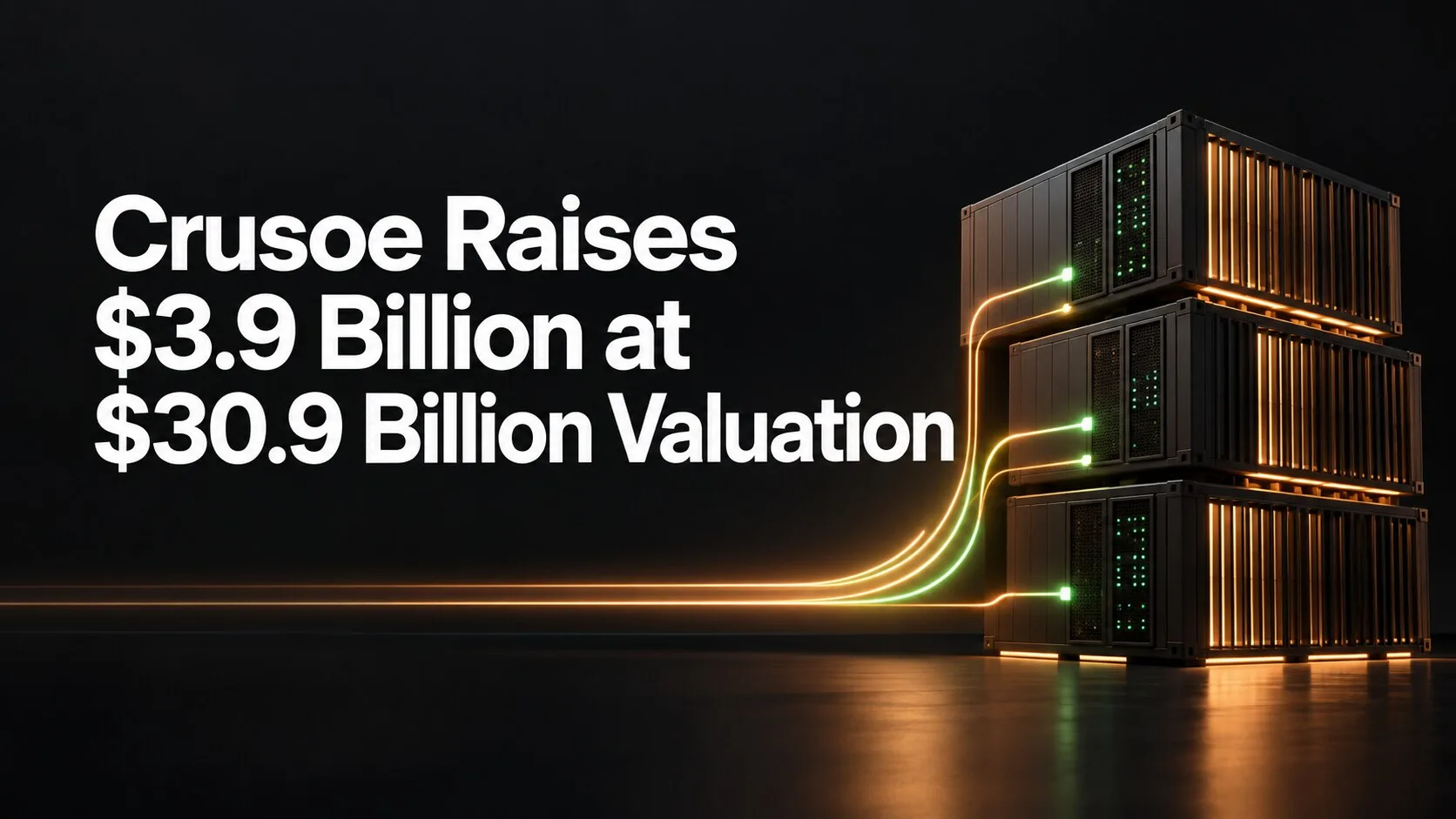 Crusoe Raises $3.9 Billion at $30.9 Billion Valuation
