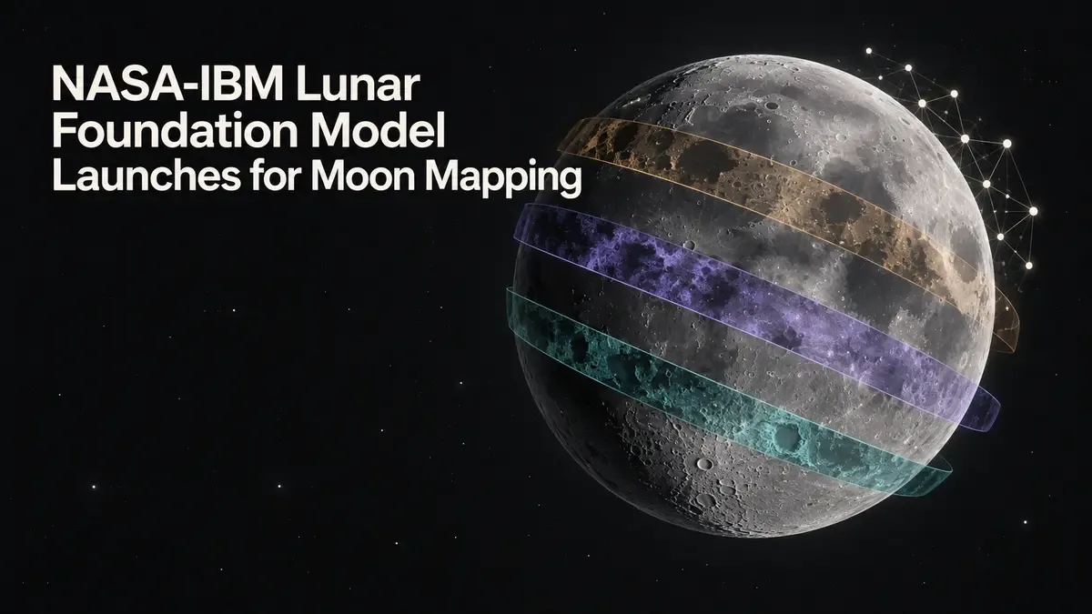 NASA-IBM Lunar Foundation Model Launches for Moon Mapping