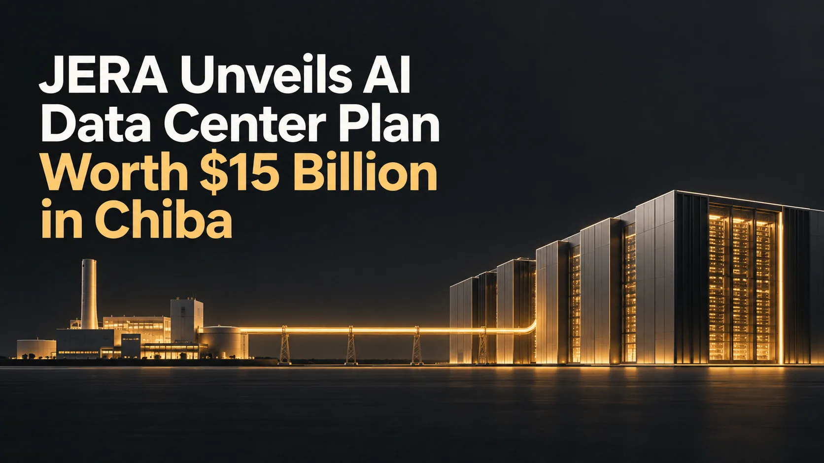 JERA Unveils AI Data Center Plan Worth $15 Billion in Chiba