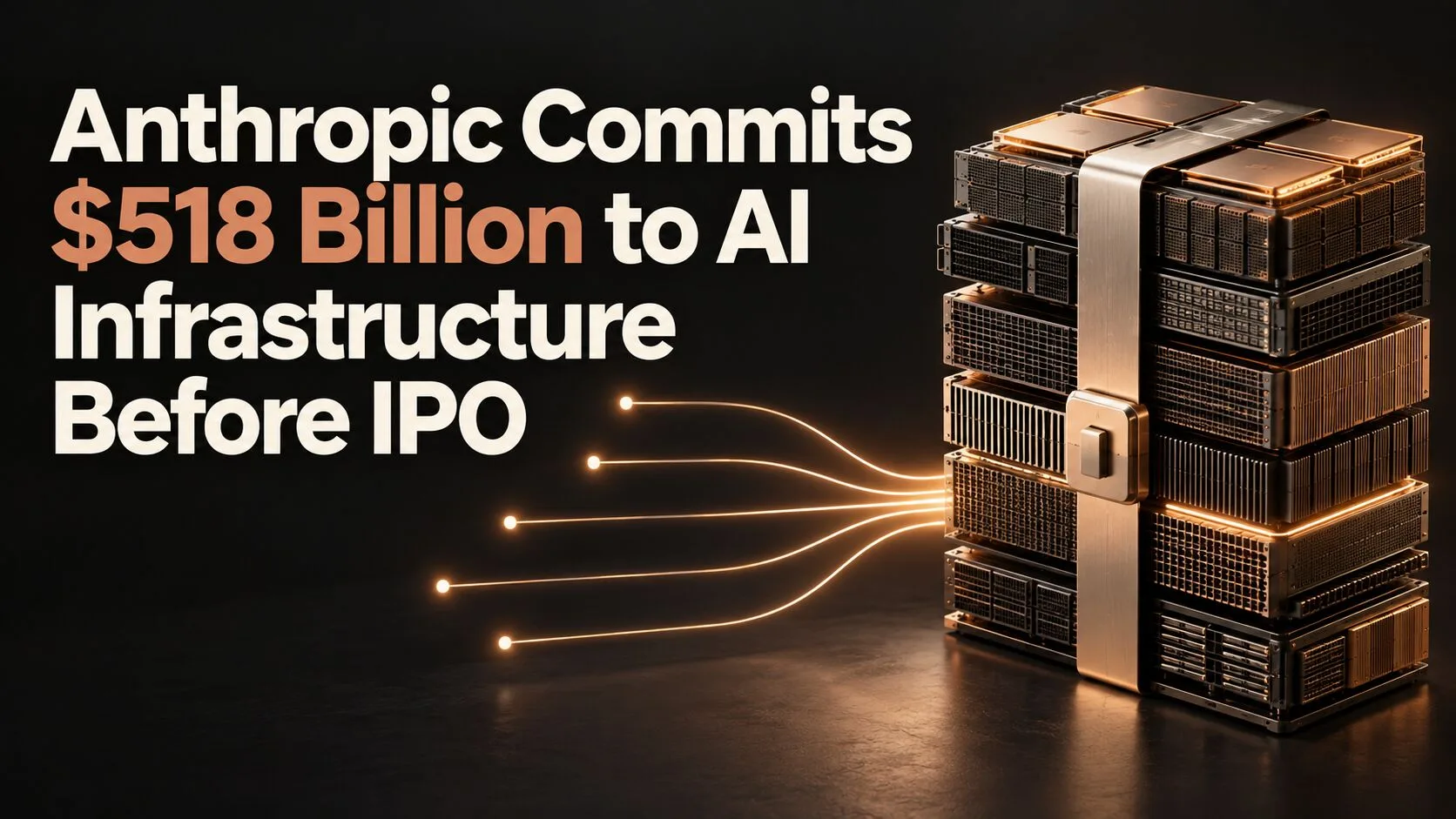 Anthropic Commits $518 Billion to AI Infrastructure Before IPO