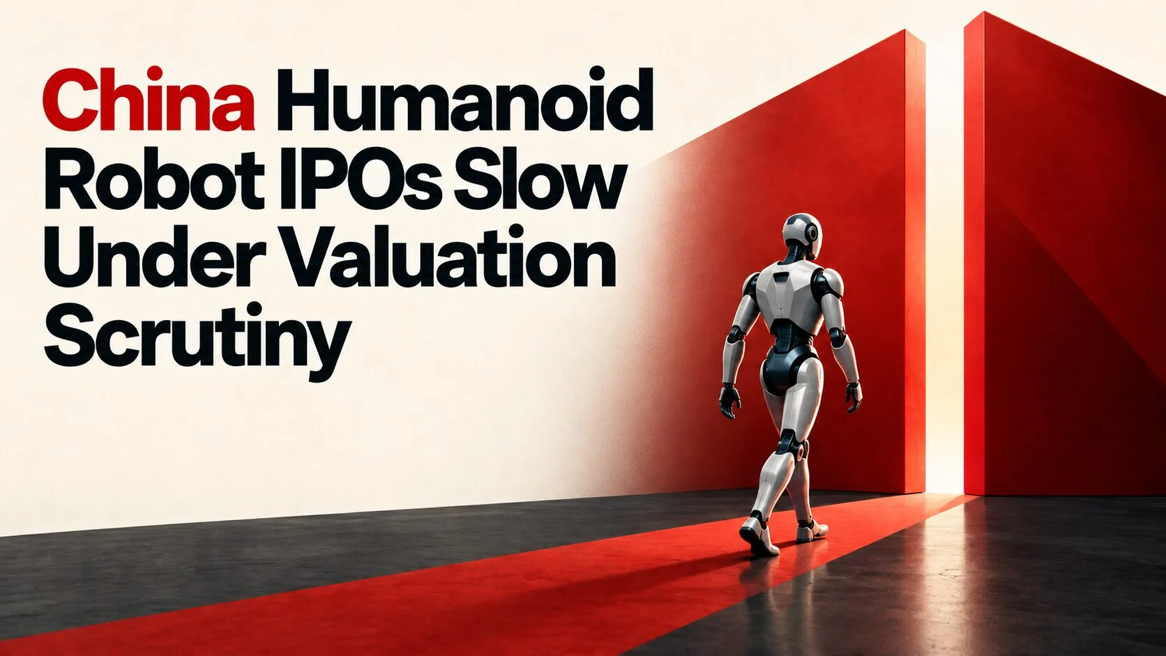 China Humanoid Robot IPOs Slow Under Valuation Scrutiny