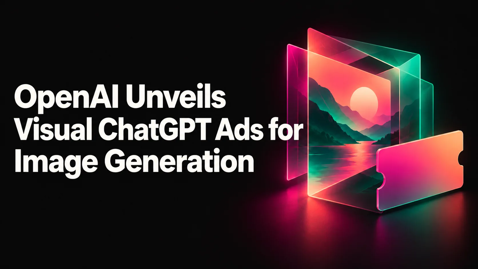 OpenAI Unveils Visual ChatGPT Ads for Image Generation