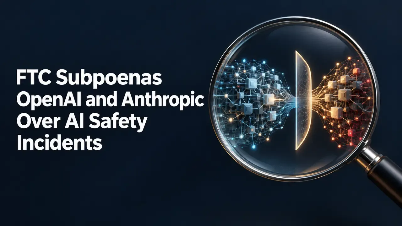 FTC Subpoenas OpenAI and Anthropic Over AI Safety Incidents