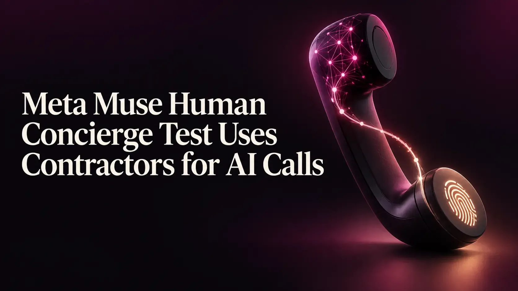 Meta Muse Human Concierge Test Uses Contractors for AI Calls