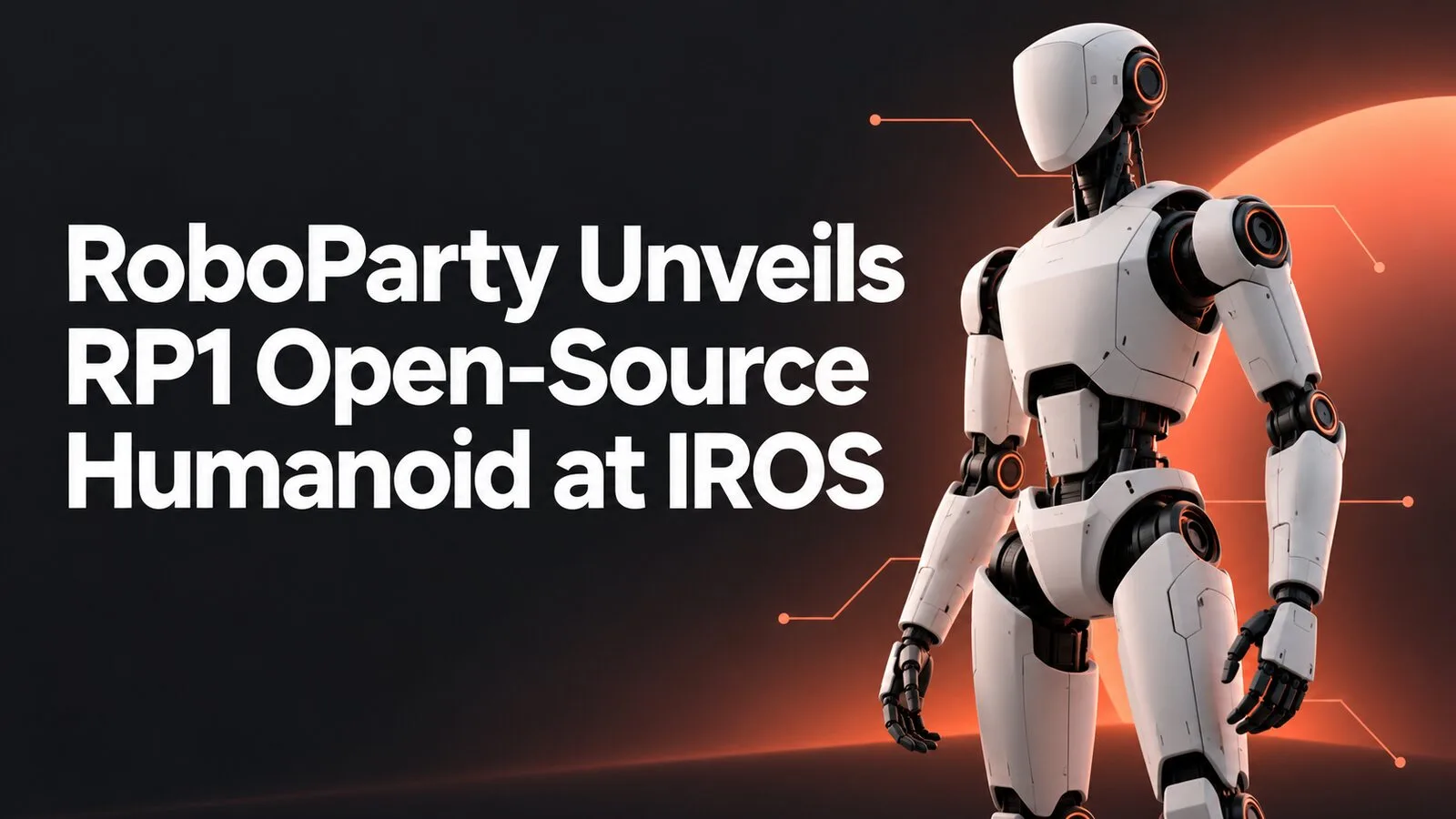 RoboParty Unveils RP1 Open-Source Humanoid at IROS
