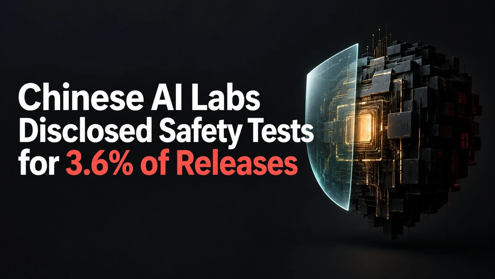 Chinese AI Labs Disclosed Safety Tests for 3.6% of Releases