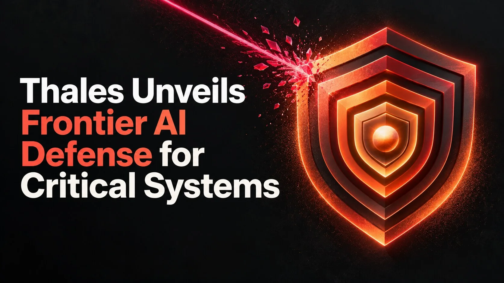 Thales Unveils Frontier AI Defense for Critical Systems