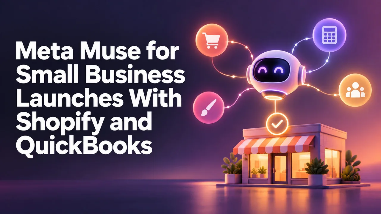 Meta Muse for Small Business Launches With Shopify and QuickBooks