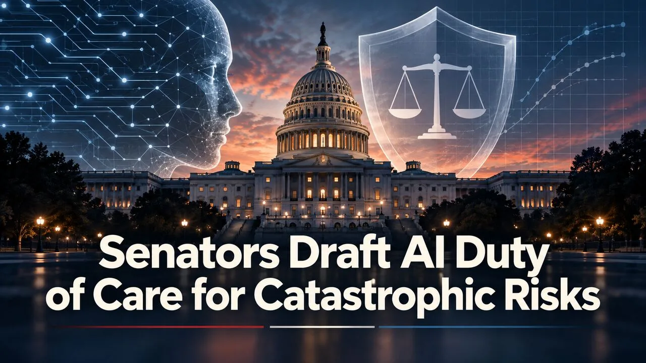 Senators Draft AI Duty of Care for Catastrophic Risks