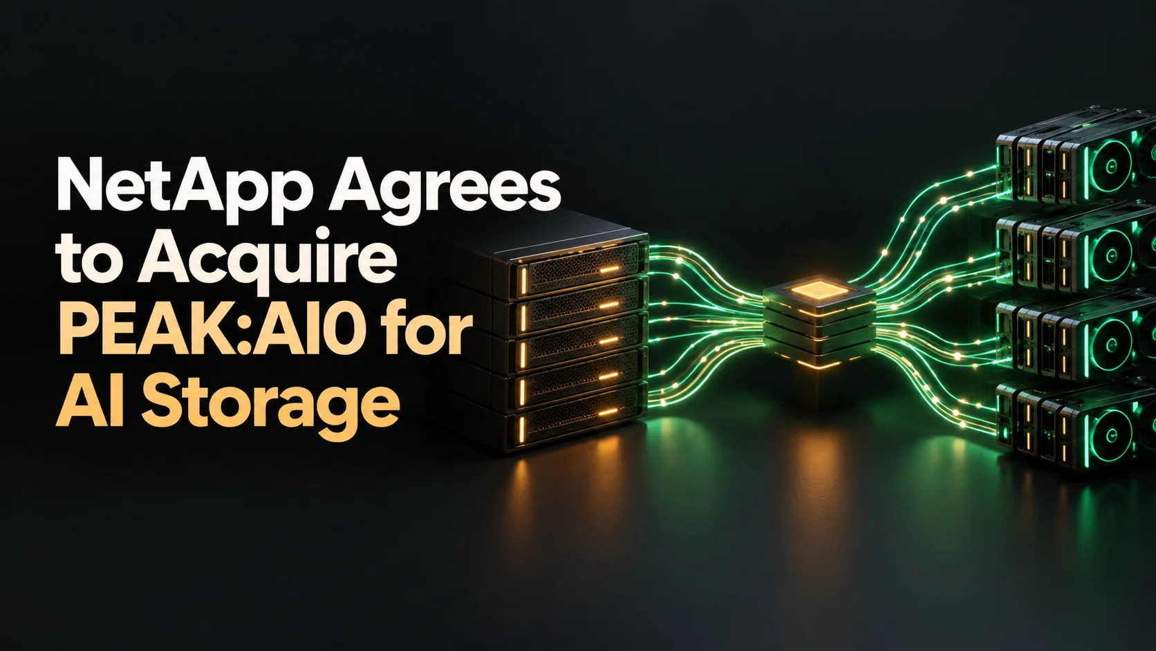 NetApp Agrees to Acquire PEAK:AIO for AI Storage