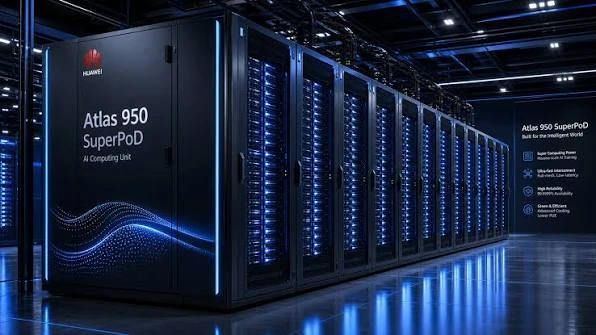 Huawei Unveils Atlas 950 SuperPoD to Power China's Next Generation of AI Supercomputing