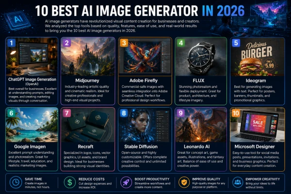 10 Best AI Image Generators for Business, Advertising and Content Creation in 2026 (Tested & Ranked)