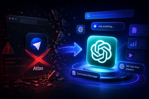 Why OpenAI Shut Down Atlas: The Real Future of AI Browsing Is ChatGPT