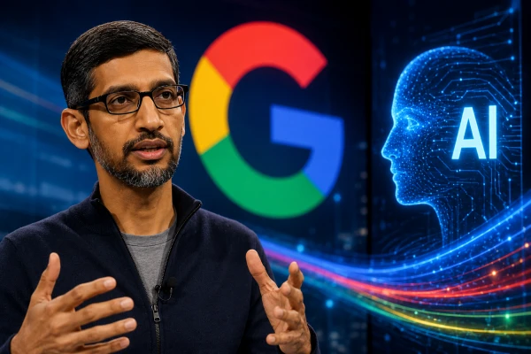 Sundar Pichai Responds to Claims Google Is Losing the AI Race