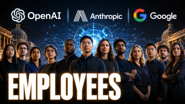 Over 1,100 OpenAI, Google and Anthropic Employees Warn Governments About Advanced AI Risks
