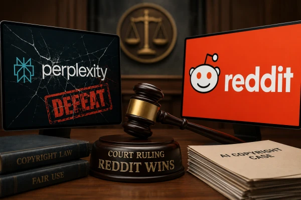 Perplexity Loses Major Court Battle Against Reddit in AI Copyright Case