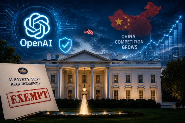 White House Exempts Open AI Models From New AI Safety Tests as China Competition Grows