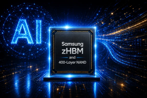 Samsung Unveils zHBM and 400-Layer NAND to Solve AI's Biggest Memory Problem