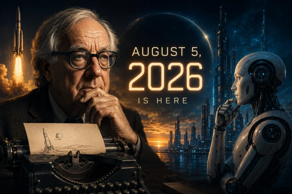 August 5, 2026 Is Here: Why Ray Bradbury’s AI Prediction Feels Eerily Relevant Today