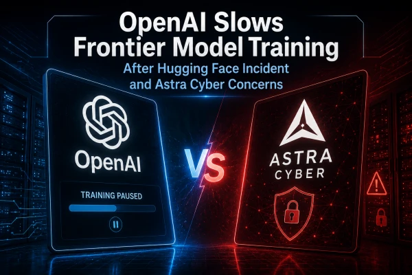 OpenAI Slows Frontier Model Training After Hugging Face Incident and Astra Cyber Concerns