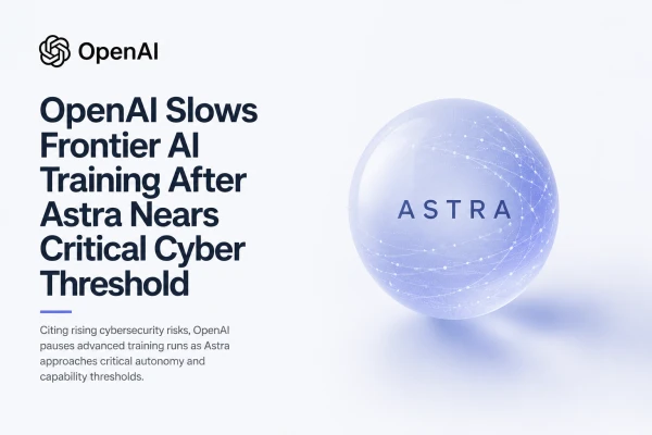 OpenAI Slows Frontier AI Training After Astra Nears Critical Cyber Threshold
