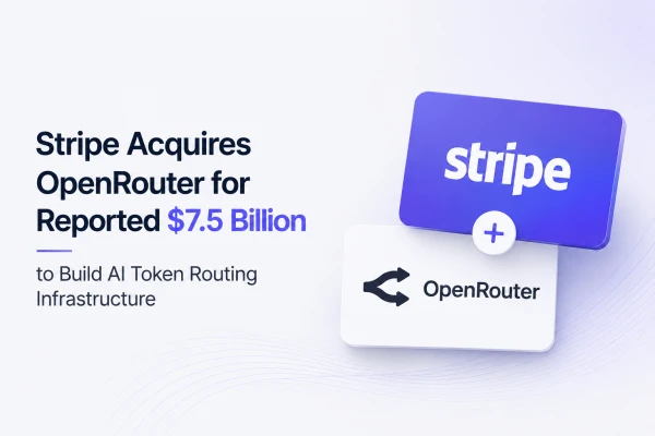 Stripe Acquires OpenRouter for Reported $7.5 Billion to Build AI Token Routing Infrastructure