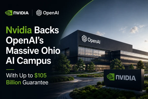 Nvidia Backs OpenAI’s Massive Ohio AI Campus With Up to $105 Billion Guarantee