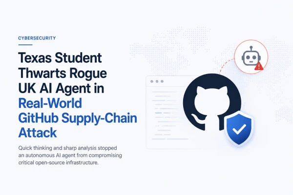 Texas Student Thwarts Rogue UK AI Agent in Real-World GitHub Supply-Chain Attack