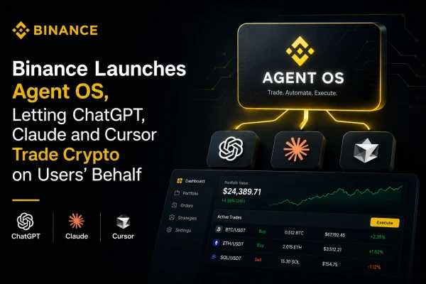Binance Launches Agent OS, Letting ChatGPT, Claude and Cursor Trade Crypto on Users' Behalf