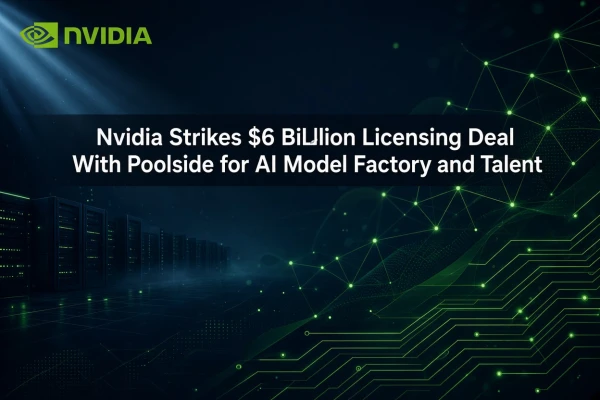 Nvidia Strikes $6 Billion Licensing Deal With Poolside for AI Model Factory and Talent