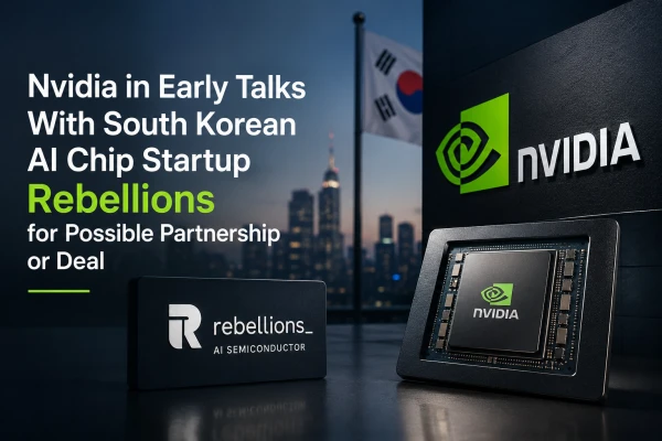 Nvidia in Early Talks With South Korean AI Chip Startup Rebellions for Possible Partnership or Deal
