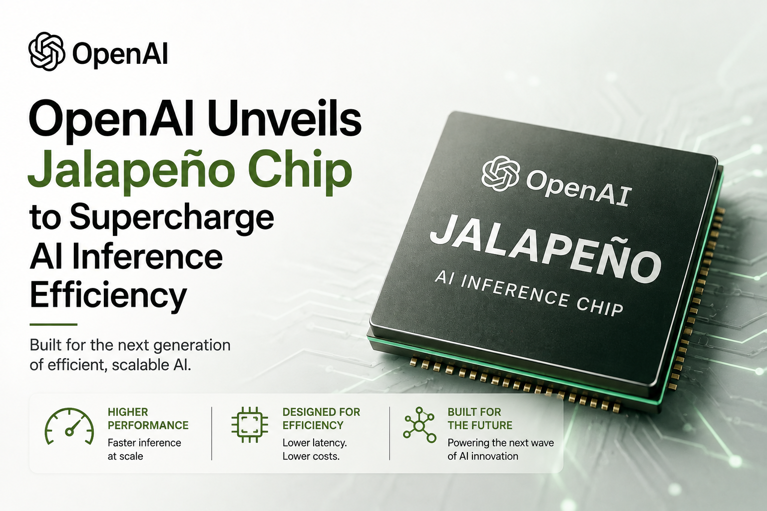 OpenAI Unveils Jalapeño Chip to Supercharge AI Inference Efficiency