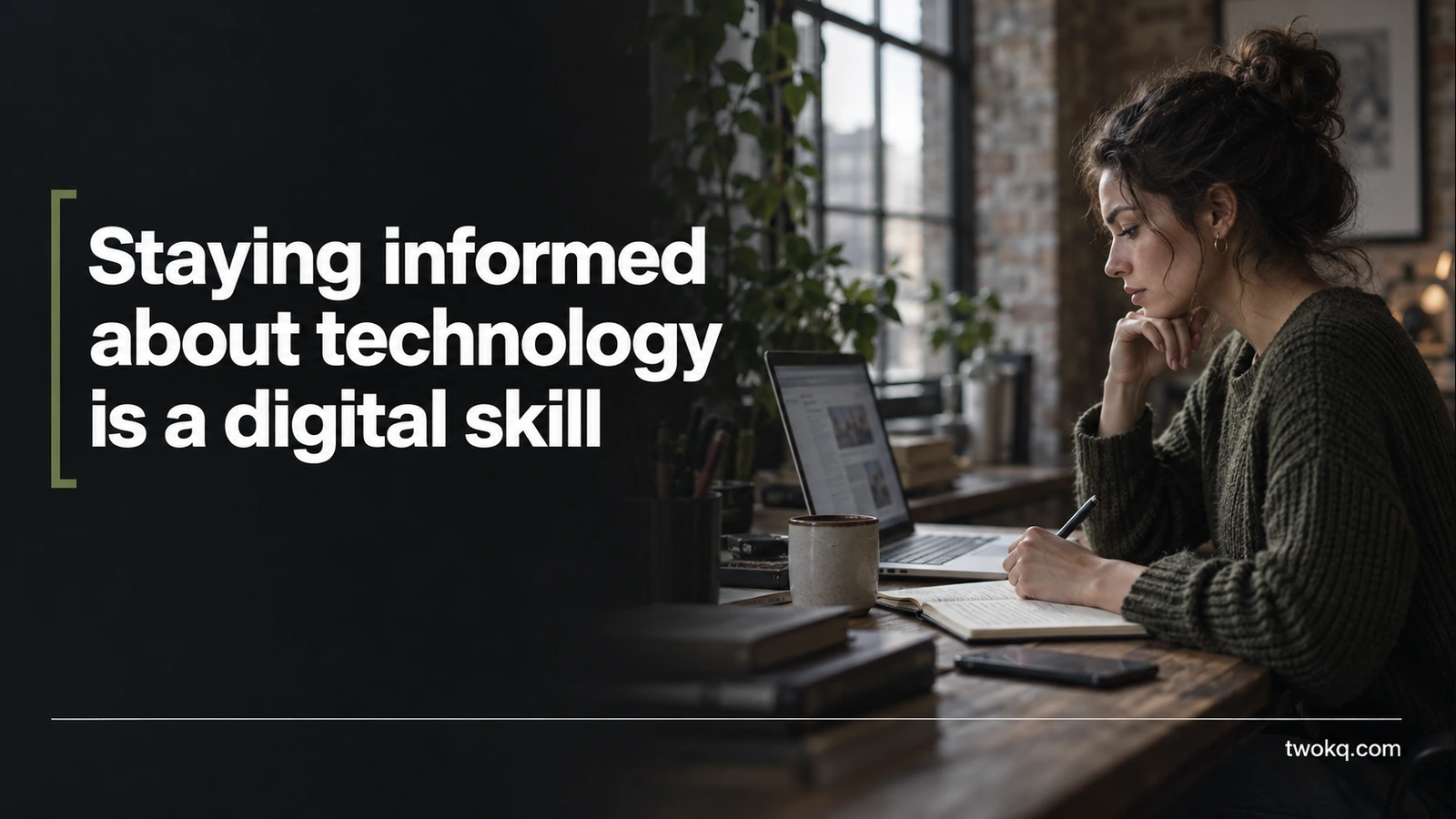 Staying informed about technology is a digital skill